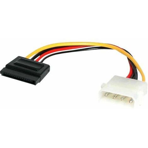 StarTech com Cable Adaptador de 15cm de Alimentación MOLEX LP4 4 Pines