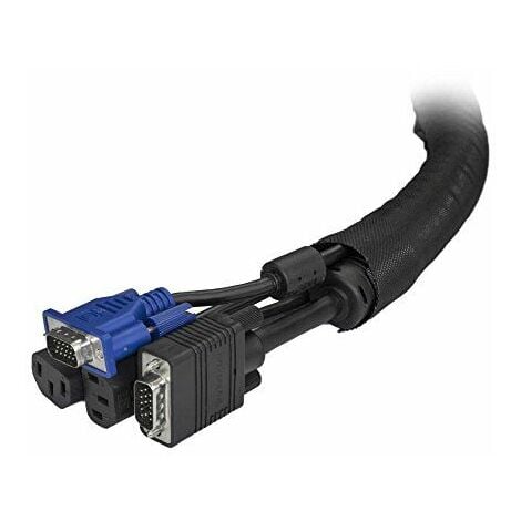 Organizador De Cable 2m Flexible De Cables Mesa Manguitos Pc