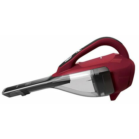 16.2Wh Lithium-ion Dustbuster Cordless Hand Vacuum Cherry Red - Black Decker