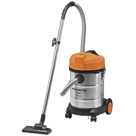 Rowenta RU5053 estrattore di polvere Nero, Arancione, Acciaio inossidabile