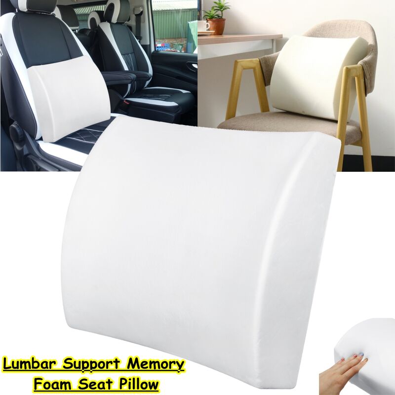 ELUTO Car Seat Cushion Wedge Cushion Chair Pad Memory Foam Seat Cushion
