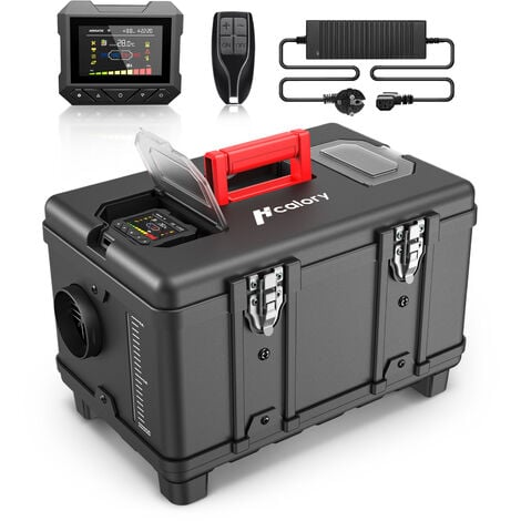 2024 New Diesel Air Heater 5-8KW 12V 110-240V All In One LCD Thermostat Boat Motorhome Truck Trailer New Type Plug UK