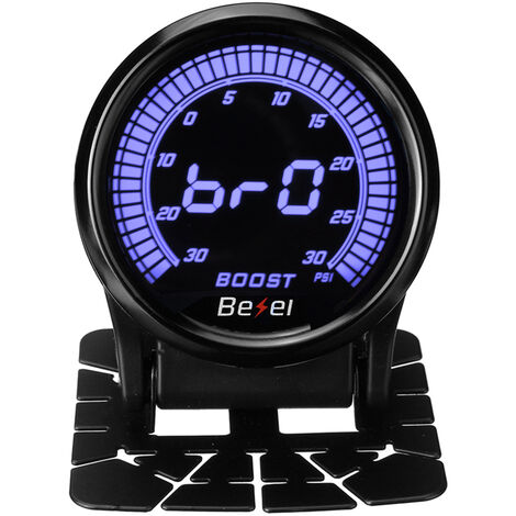Aramox 52mm 12V Universal Oil Pressure Gauge Kit — 0–100 PSI Electromagnetic Gauge For Cars