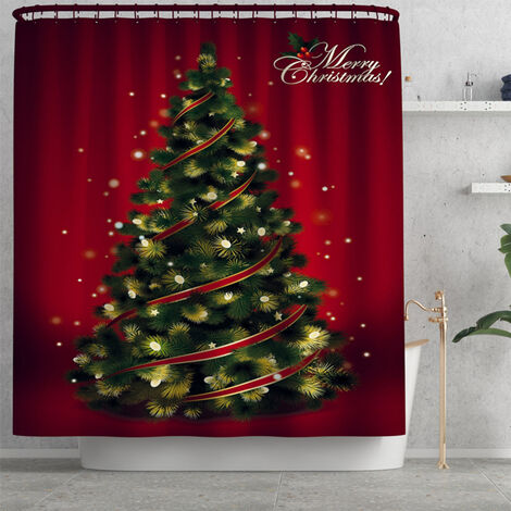 Waterproof Shower Curtain for Bathroom Toilet 180 * 180cm