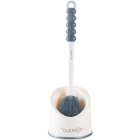 Flexible Toilet Brush, Deep Cleaning Toilet Brush With Long Handle, 90  Free Opening-closing Magic Broom Brush, Bathroom Toilet Brush, And Plunger  Se