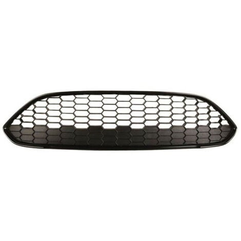 Front Bumper Centre Grille Honeycomb Black For Ford Fiesta Zetec-S