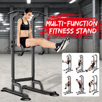 PULL Up & Dip Station Adjustable Height Power Tower