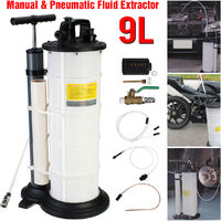 9L manual / pneumatic oil extractor pump gasoline transfer from diesel engine fuel tank car truck boat vacuum pump fluid extractor kit