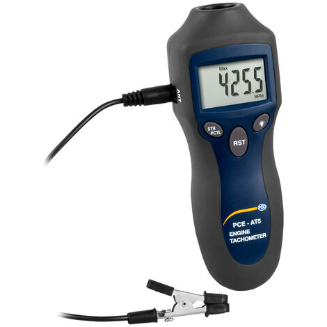 Mengshen TH522 Tachimetro Digitale, 2 in 1 Tester di rotazione del