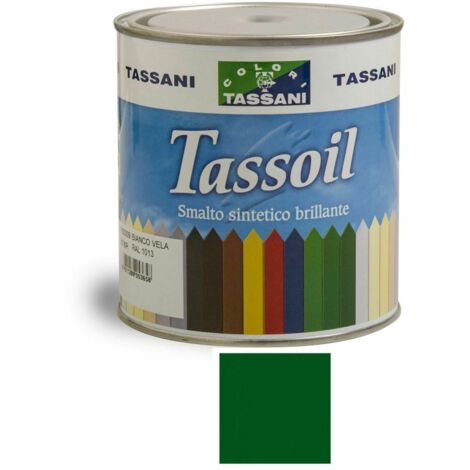 Tassoil Smalto Sintetico Brillante 750 ml Verde Bandiera