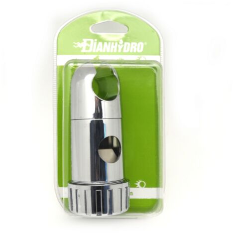 Supporto doccia per asta saliscendi adatto ad asta 19 mm cromo in Blister saliscendi aste doccia ricambi (1/2)