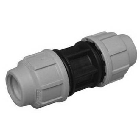 RACCORDO GIUNTO POLIETILENE A STRINGERE MANICOTTO ACQUA IRRIGAZIONE 50x50 mm