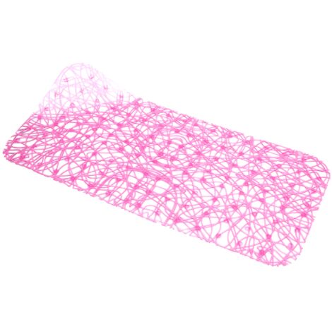 TAPPETO DOCCIA VASCA ANTISCIVOLO LUX 72X36 cm FUCSIA DIANFLEX