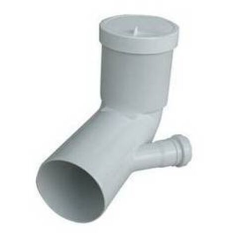CURVA BIANCA WC PROLUNGATA ATTACCO BICCHIERE SX  VALSIR Diam. 110 / 50 VALSI