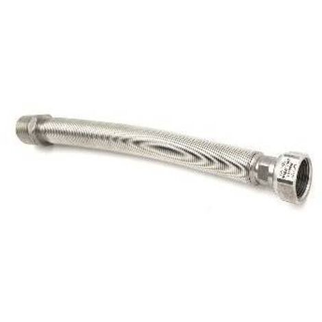 FLESSIBILE PER ACQUA IN ACCIAIO INOX AISI 316 3/4" ,13-22 cm