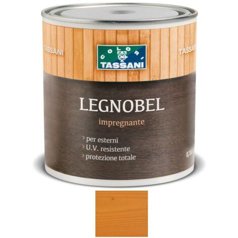 LEGNOBEL 1 LT TASSANI IMPREGNANTE A SOLVENTE VERNICE PER LEGNO Frassino