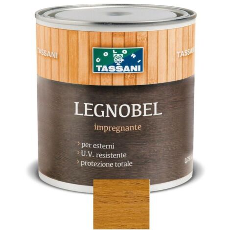 LEGNOBEL 1 LT TASSANI IMPREGNANTE A SOLVENTE VERNICE PER LEGNO Pino