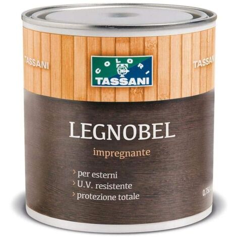 LEGNOBEL 1 LT TASSANI IMPREGNANTE A SOLVENTE VERNICE PER LEGNO Trasparente