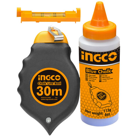 Traccialinea a livella 30 mt gesso blu - Ingco HCLR0130