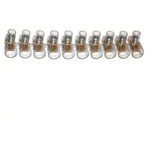stecca morsetti elettrici forbox trasparente CE 4 mm 1 pezzo