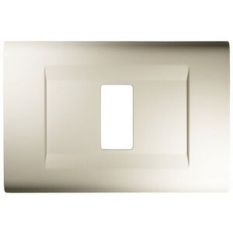 Feb Elettrica PLACCA CLICK  col. Bianco 1 posto Feb Elettrica 50 PZ