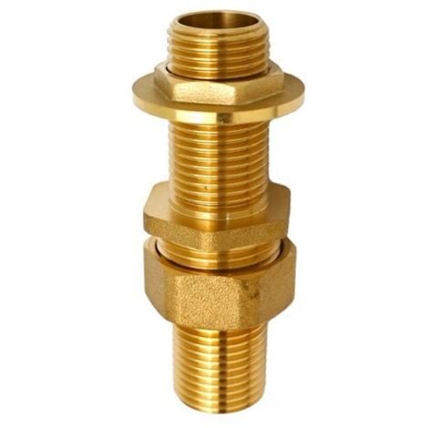 Set Di 10 Raccordi A Compressione In Ottone Per Tubi Freno E