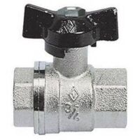 Valvola A Sfera 3/4" M/F Con Maniglia A Leva - Per Acqua Calda/Fredda - Foto 5