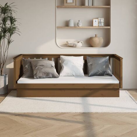 GoodValue Day Bed Honey Brown 80x200 cm ...