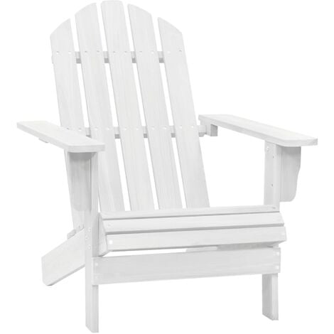 Truet Adirondack Chair by House of Hampton - White