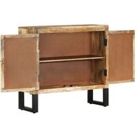 Wilfredo Solid Mango Wood Sideboard by Williston Forge - Brown
