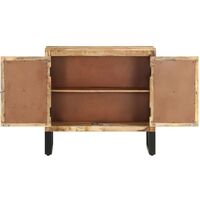 Wilfredo Solid Mango Wood Sideboard by Williston Forge - Brown