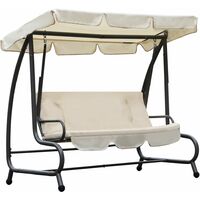 Swing Seat with Stand by Freeport Park - White