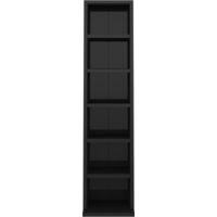 Salsbury Bookcase by Ebern Designs - Black