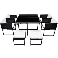 Maglione 8 Seater Dining Set with Cushions by Ivy Bronx