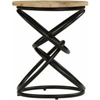 Marionville Solid Mango Wood Side Table by Williston Forge - Brown