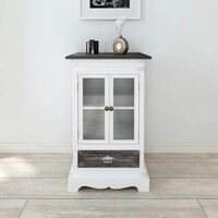 Olga Display Cabinet by Bloomsbury Market - White