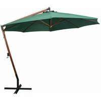 3.5m Cantilever Parasol by Freeport Park - Green