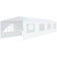 Boughton 3m x 12m Steel Party Tent by Dakota Fields - White