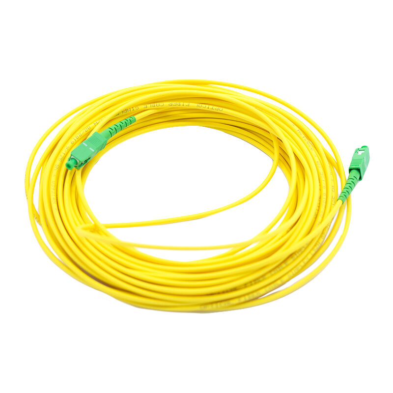 Cable fibra óptica 5 m SC/APC a SC/APC