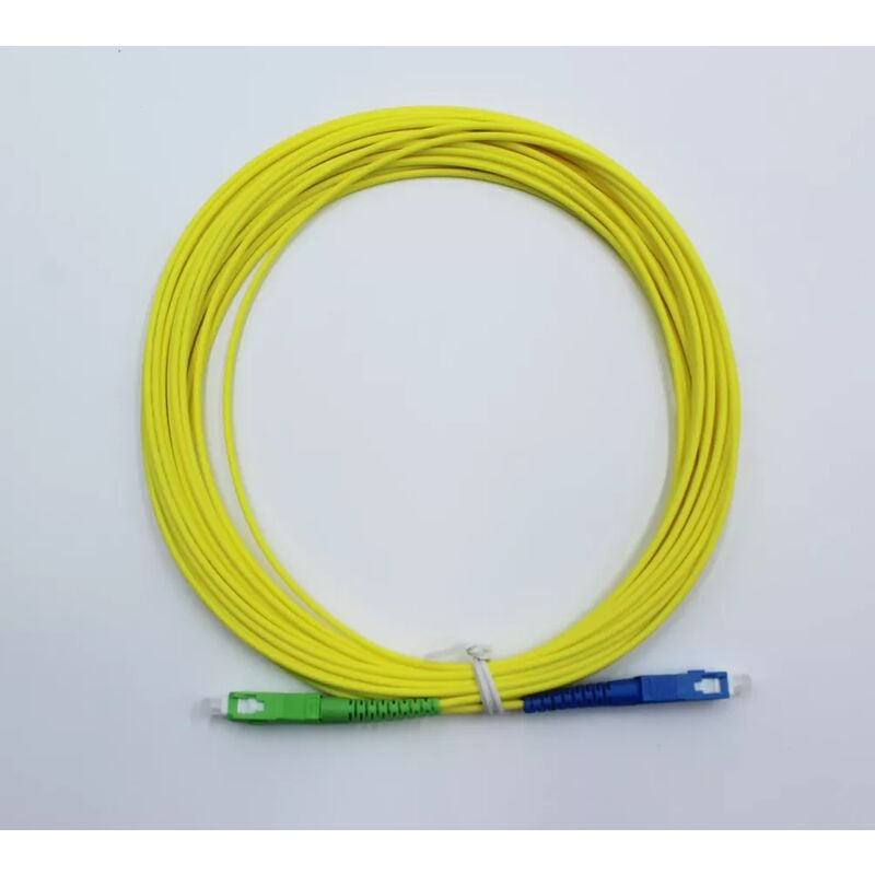 Cable De Fibra scapc scupc monomodo simplex 10m ø 3mm 9125µm