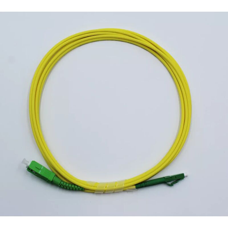 Cable De Fibra lcapc scapc monomodo simplex 3m ø 3mm 9125µm