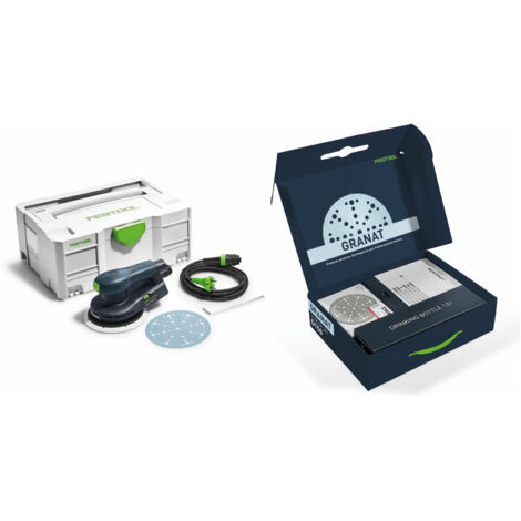 Festool Exzenterschleifer ETS EC150/5 + Schleifscheiben GR-Set P 578188