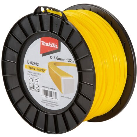 Quadratischer Draht Square Trim Pro MAKITA 3 mm x 132 m - E-02892