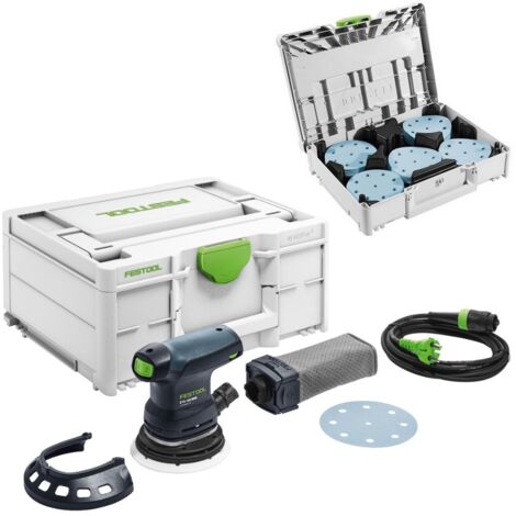 Festool Exzenterschleif ETS 125 REQ-Plus Schleifmittel Systainer³ Granat SYS-STF