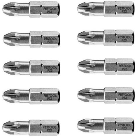 Festool Bit Pozidriv PZ 3 25mm 10 Stück Akkuschrauber 490483