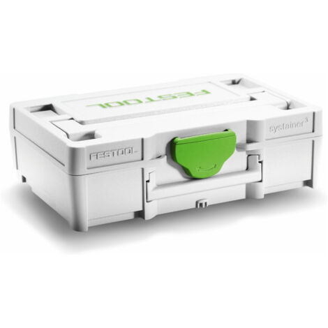Festool Systainer³ SYS3 XXS 33 GREY grau Micro koppelbar 66 x 105 x 31 ...