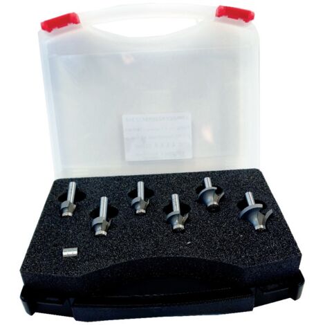 Guhdo HW-Abrundfräsersatz S8 Schaft 8 mm 7500.000.006