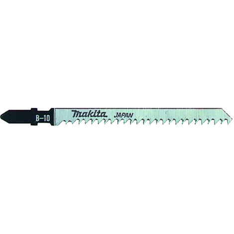 Makita Stichsägeblatt B-10 5 St. – A85628 – Schräg geschärfte Zahnung für präzise Schnitte in Sperrholz – Konisch geschliffen (1/5)