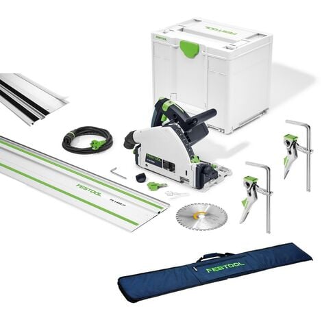 FEBQ FS Tauchsäge + Festool Plus 55 Splitterschutz Tasche Hebelzwinge 577010 TS