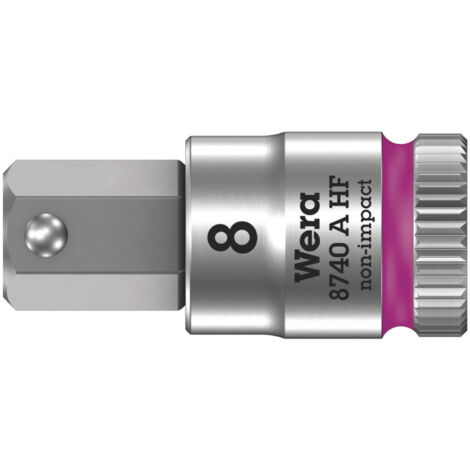 Schraubendrehereinsatz 1/4 Innensechskant mit Haltefunktion 8x28mm Wera